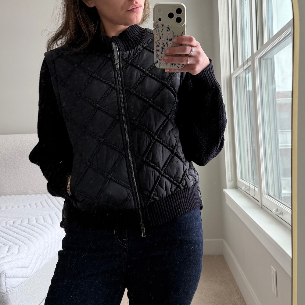 Current Air Sweater Combo Woven Jacket